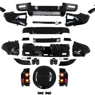 Body Kit για Land Rover Defender SUV L663 (2019-Up) Piano Black