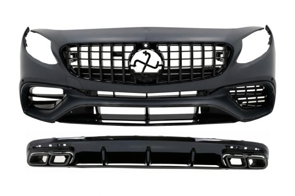 Body Kit για Mercedes S-Class Coupe C217 Sport Line (2015-2021) S63 Design All Black