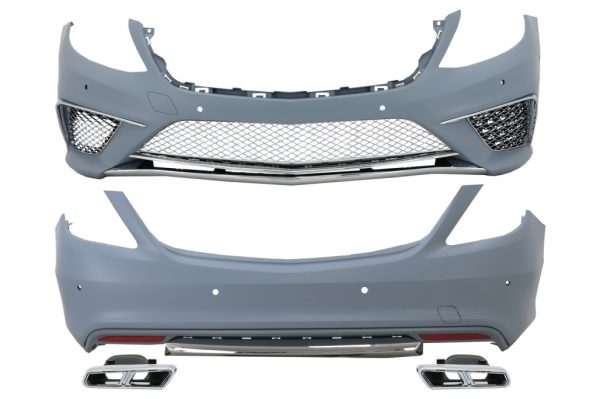 Body Kit για Mercedes S-Class W222 (2013-06.2017) με Chrome Μπούκες S65 Design