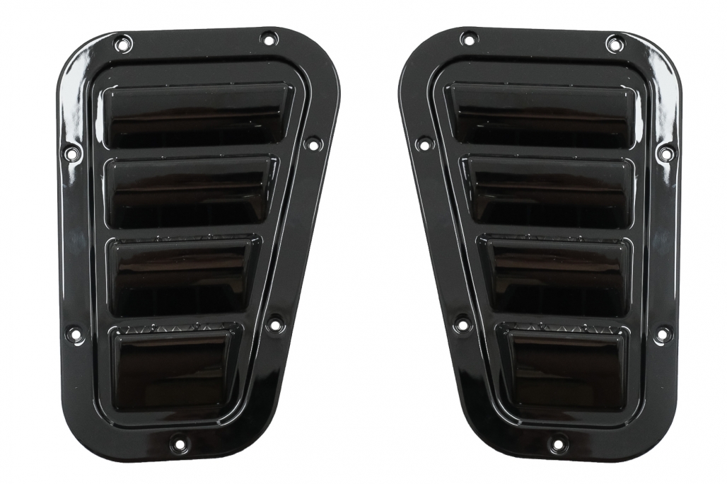 Καπό Αεραγωγούς Vents Air Intake για Land Rover Defender 90/110/130 (1990-2016) Glossy Black