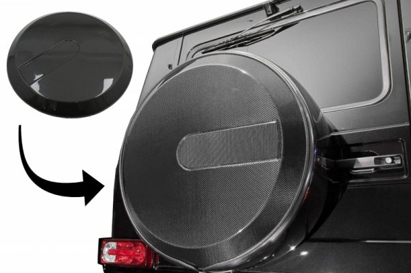 Carbon Fiber Spare Tire Cover για Mercedes Benz G-Class W463 (1990-2018)