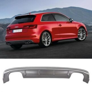 Diffuser Διαχύτης Προφυλακτήρα S3 Look για Audi A3 8V 2013-2016
