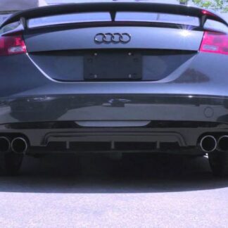 Diffuser Προφυλακτήρα για Audi TT 8J 2006-2010 Quad Exhaust