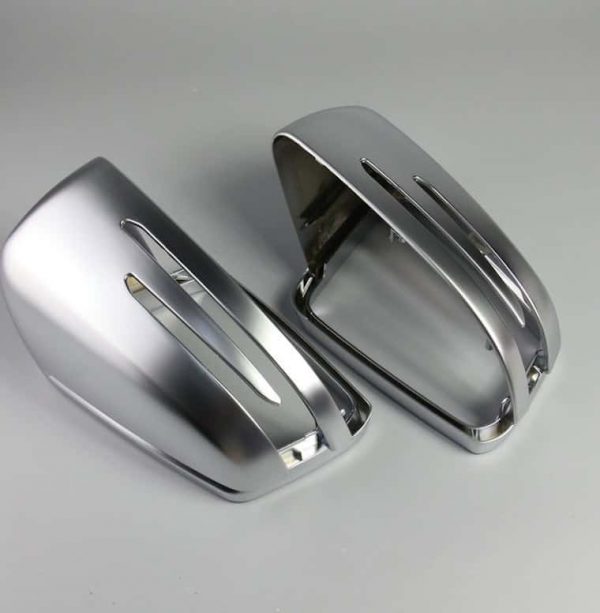 Καπάκια Καθρεπτών Matte Chrome για Mercedes W212 W204 X204 W207 W246 W176 X156 C117 - Image 2