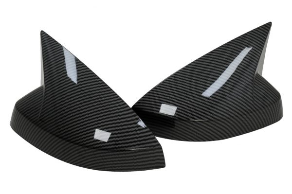 Καπάκια Καθρεπτών για Audi A3 8V RS3 Cabriolet Limousine Sportback (2012-2019) Bat Look Carbon - Image 2