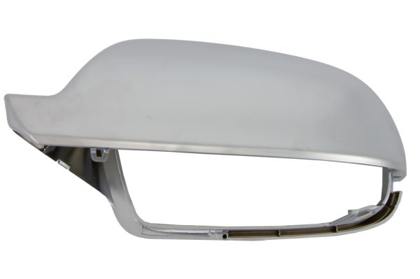 Καπάκια Καθρεπτών για Audi A5 8T (2011-2016) A3 8P (2011-2013) A4 B8.5 Facelift (2012-2015) Extinction Aluminium Plated Κομπλε χωρίς Side Assist - Image 2