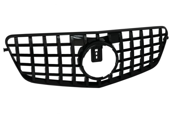 Κεντρική Μάσκα για Mercedes E-Class W212 S212 (2009-2013) GT-R Panamericana Design Black - Image 2
