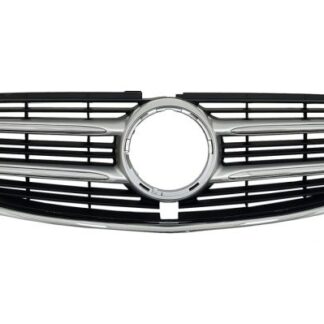 Κεντρική Μάσκα για Mercedes V-Class W447 (2014-03.2019) Black Chrome
