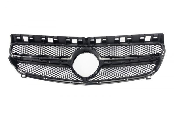 Κεντρική Μάσκα για Mercedes Benz A-Class W176 (2012-2015) A45 Design Black - Image 3