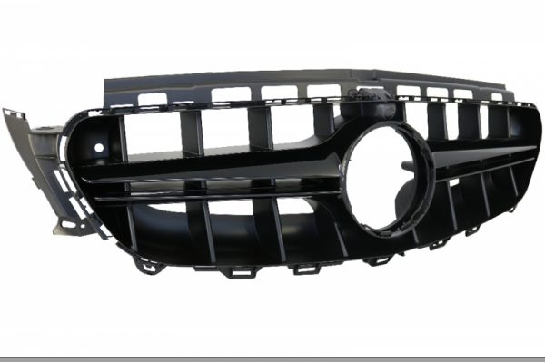 Κεντρική Μάσκα για Mercedes E-Class W213 S213 C238 A238 (2016-2019) Black E63 Design - Image 2