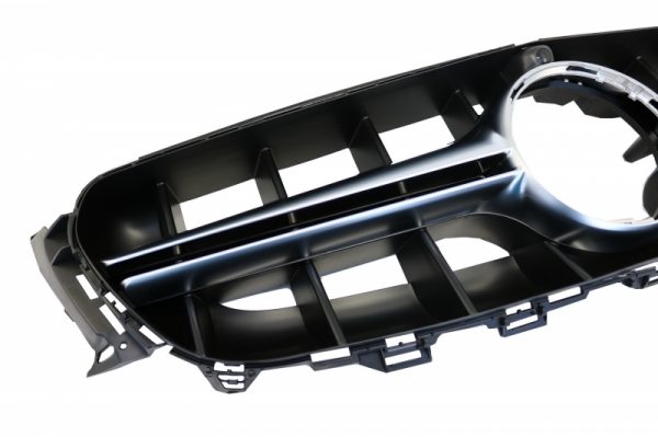Κεντρική Μάσκα για Mercedes E-Class W213 S213 C238 A238 (2016+) Chrome Black E63 Design - Image 3