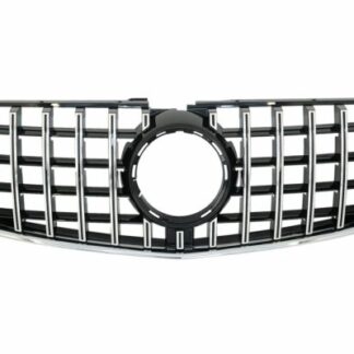 Κεντρική Μάσκα για Mercedes V-Class W447 (2014-03.2019) GT R Panamericana Design Black Chrome