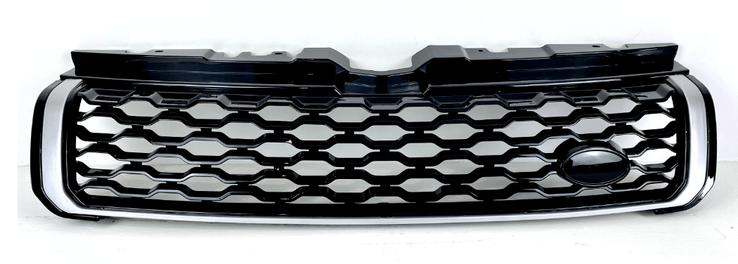 Κεντρική Μάσκα για Range Rover Evoque L538 2011-2018 Ασημί Μαύρο Dynamic - Image 2