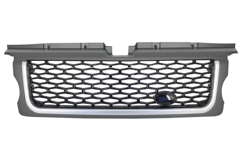 Κεντρική Μάσκα και Αεραγωγοί πλαϊνοί Assembly για Land Range Rover Sport L320 (2005-2008) Autobiography Look Platinum Black Edition - Image 2
