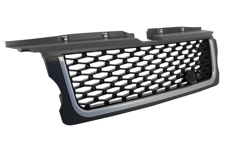 Κεντρική Μάσκα και Αεραγωγοί πλαϊνοί Assembly για Land Range Rover Sport L320 (2005-2008) Autobiography Look Platinum Black Edition - Image 3