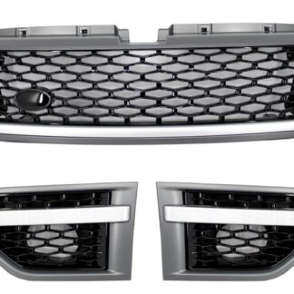 Κεντρική Μάσκα και Αεραγωγοί πλαϊνοί Assembly για Land Range Sport Facelift L320 (2010-2013) Autobiography Look Platinum Black Edition