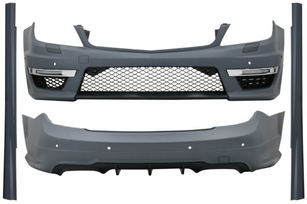 Κομπλε Body Kit για Mercedes C-Class C204 (2011-2015) Coupe C63 Design