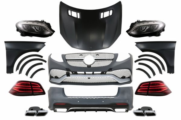 Κομπλε Body Kit για Mercedes M-Class W166 (2012-2015) Μετατροπή σε GLE