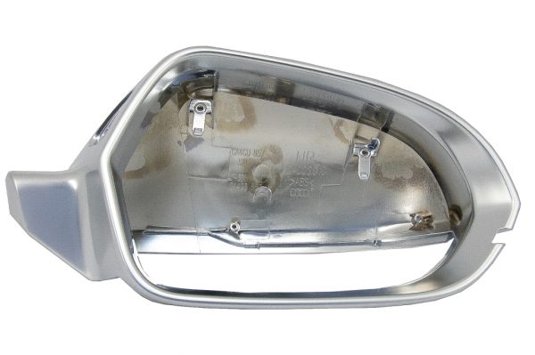 Κομπλε Καπάκια Καθρεπτών για Audi A6 4G C7 (2011-2018) Limousine Avant Extinction Aluminium RS6 Design με Side Assist - Image 3