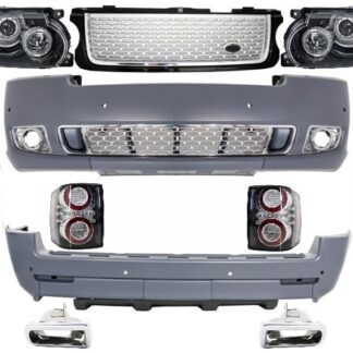 Bodykit Μετατροπή Autobiography Design για Range Rover Vogue L322 (2002-2009) σε Facelift 2010+