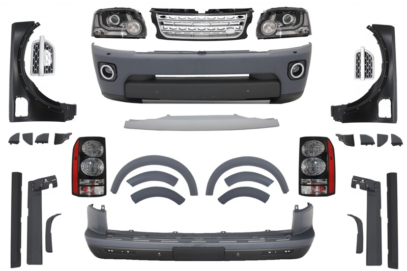 Κομπλε Μετατροπή Body Kit για Land Rover Discovery 3 L319 (2004-2009) to Discovery 4 Facelift