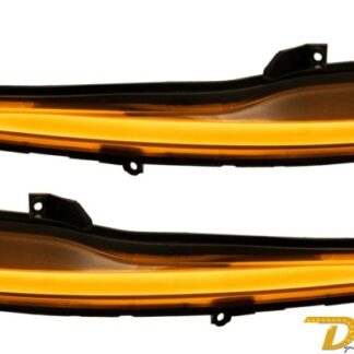 LED Φλας Καθρέπτη για Mercedes C-Class W205 (2014-2018) E-Class W213 (2016 -2018) S-Class W222 (2013-2017) Smoke