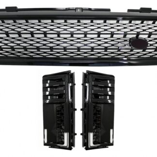 Μάσκα and Πλαϊνοί Αεραγωγοί για Land Range Rover Vogue III L322 (2006-2009) All Black Autobiography Supercharged Edition