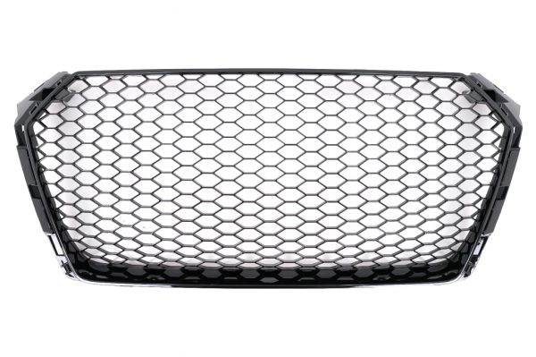 Μάσκα για Audi A4 B9 8W (2016-2018) Sedan Avant RS Design Glossy Black - Image 2