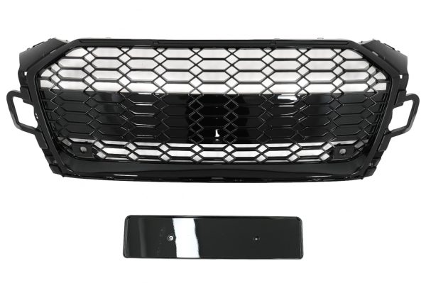 Μάσκα για Audi A5 F5 Facelift (2019-Up) Racing Look Piano Black