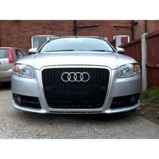 Μάσκα RS4 look για Audi A4 B7 2004-2009 Black Silver