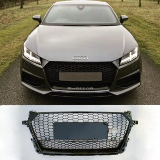 Μάσκα TTRS Look για Audi TT 8S 2014+ Μαύρο Γυαλιστερό