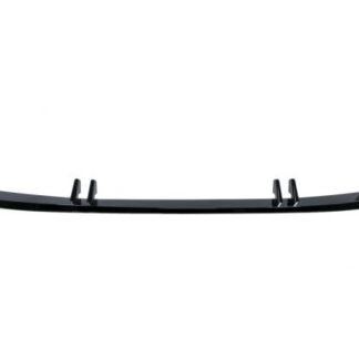 Μπροστά Προφυλακτήρας Add-On Spoiler Lip για Audi A4 B9 Second Facelift S-Line (2020-up) Piano Black