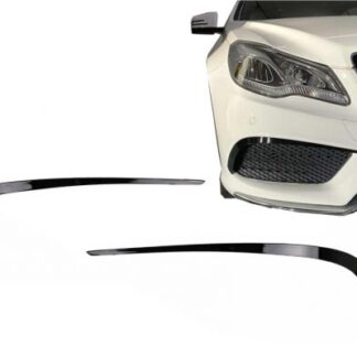 Μπροστινά Flaps Πλαϊνά Fins Flacs για Mercedes E-Class C207 Coupe A207 Cabriolet Facelift Sport Line (2013-2017)
