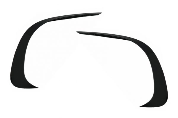Μπροστινά Splitters Fins Aero για Mercedes C Class W206 Sport Line (2021-Up) Piano Black - Image 2