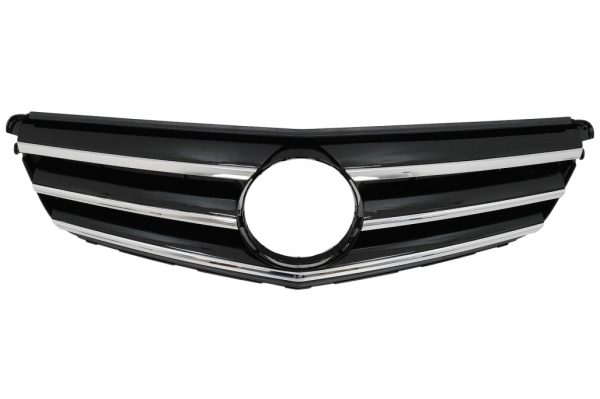 Μπροστινή Μάσκα για Mercedes C-Class W204 S204 Limousine Station Wagon (2007-2014) Piano Black - Image 2