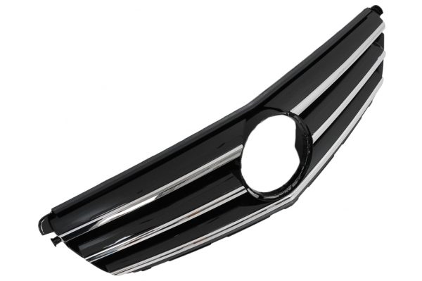 Μπροστινή Μάσκα για Mercedes C-Class W204 S204 Limousine Station Wagon (2007-2014) Piano Black - Image 3