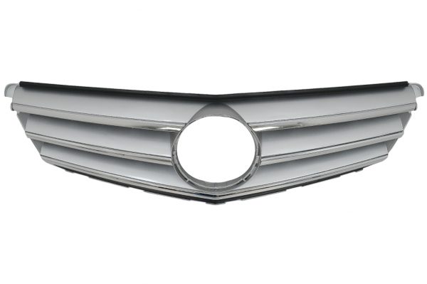 Μπροστινή Μάσκα για Mercedes C-Class W204 S204 Limousine Station Wagon (2007-2014) Sport Silver - Image 3