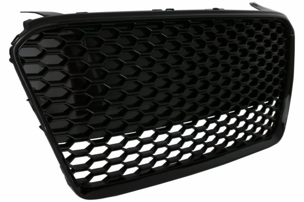 Μπροστινή Μάσκα για Audi R8 (2015-09.2018) RS Design Glossy Black - Image 2