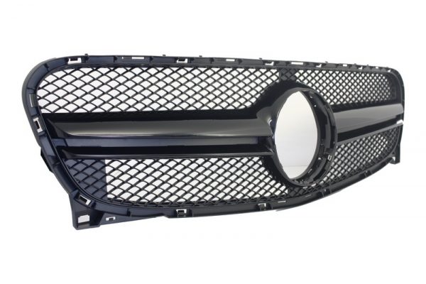 Μπροστινή Μάσκα για Mercedes GLA-Class X156 (2014-2016) GLA45 Design Black - Image 2