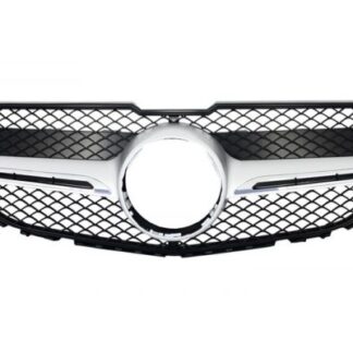 Μπροστινή Μάσκα για MERCEDES Benz GLK-Class X204 (2013-2015) Silver Design