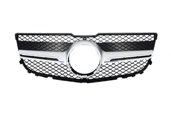 Μπροστινή Μάσκα για MERCEDES Benz GLK-Class X204 (2013-2015) Silver Design