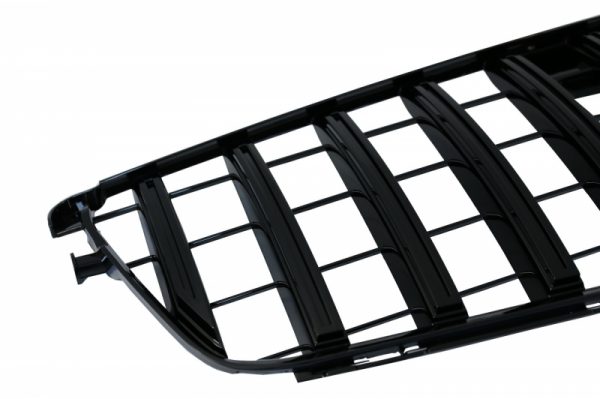 Μπροστινή Μάσκα για MERCEDES C-Class W204 S204 Limousine Station Wagon (2007-2014) GT-R Panamericana Design Black - Image 3