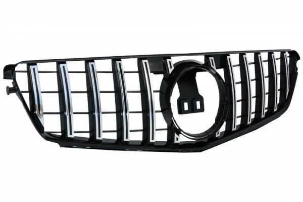 Μπροστινή Μάσκα για Mercedes C-Class W204 S204 Limousine Station Wagon (2007-2014) GT-R Panamericana Design Chrom - Image 2