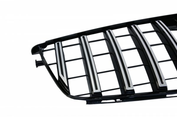 Μπροστινή Μάσκα για Mercedes C-Class W204 S204 Limousine Station Wagon (2007-2014) GT-R Panamericana Design Chrom - Image 3
