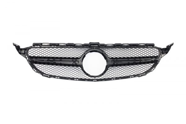 Μπροστινή Μάσκα για MERCEDES C-Class W205 S205 C205 A205 (2014-2018) C63 Design Black - Image 3