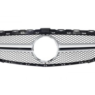 Μπροστινή Μάσκα για MERCEDES C-Class W205 S205 C205 A205 (2014-2018) C63 Design Silver