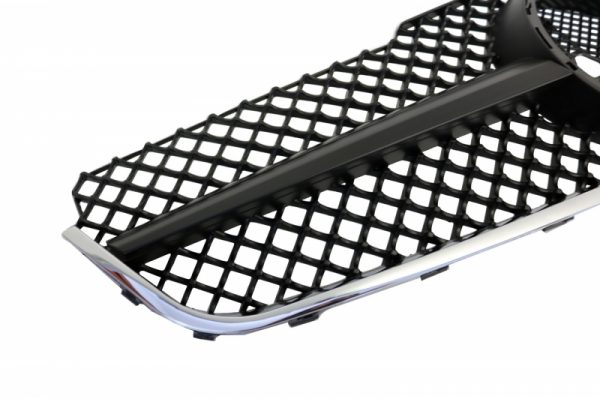 Μπροστινή Μάσκα για MERCEDES E-Class C207 W207 A207 (2009-2012) Coupe Cabrio SL-Look Black - Image 3