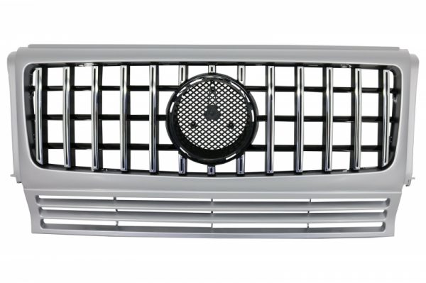 Μπροστινή Μάσκα για MERCEDES G-Class W463 (1990-2014) G63 GT-R Panamericana Design Silver