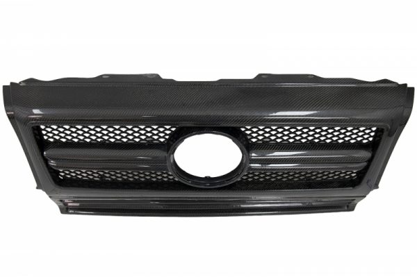 Μπροστινή Μάσκα για MERCEDES G-Class W463 (1990-2014) G65 Design Real Carbon Edition - Image 2