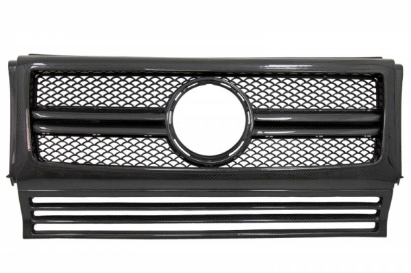 Μπροστινή Μάσκα για MERCEDES G-Class W463 (1990-2014) G65 Design Real Carbon Edition